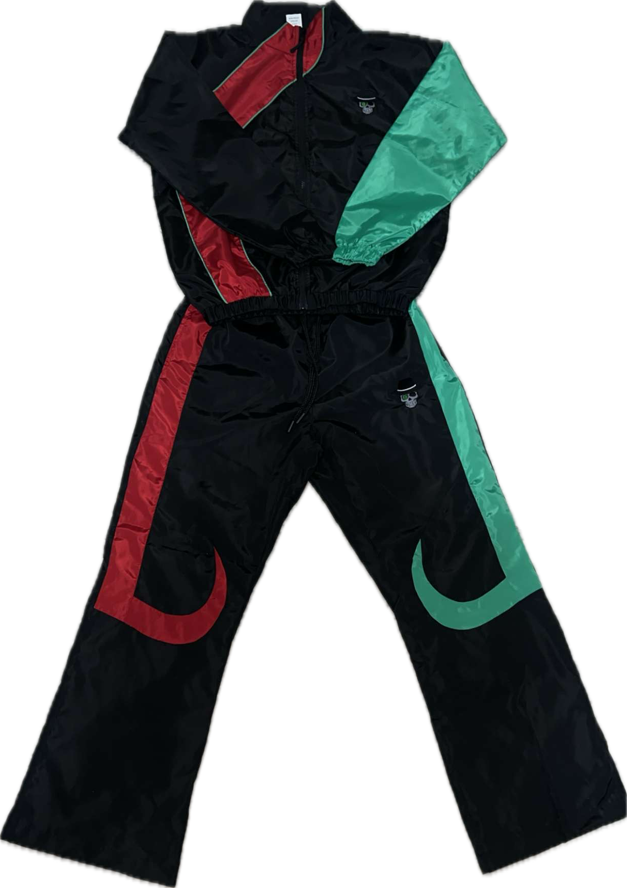 BoszVaibz Embroidered Logo Windbreaker