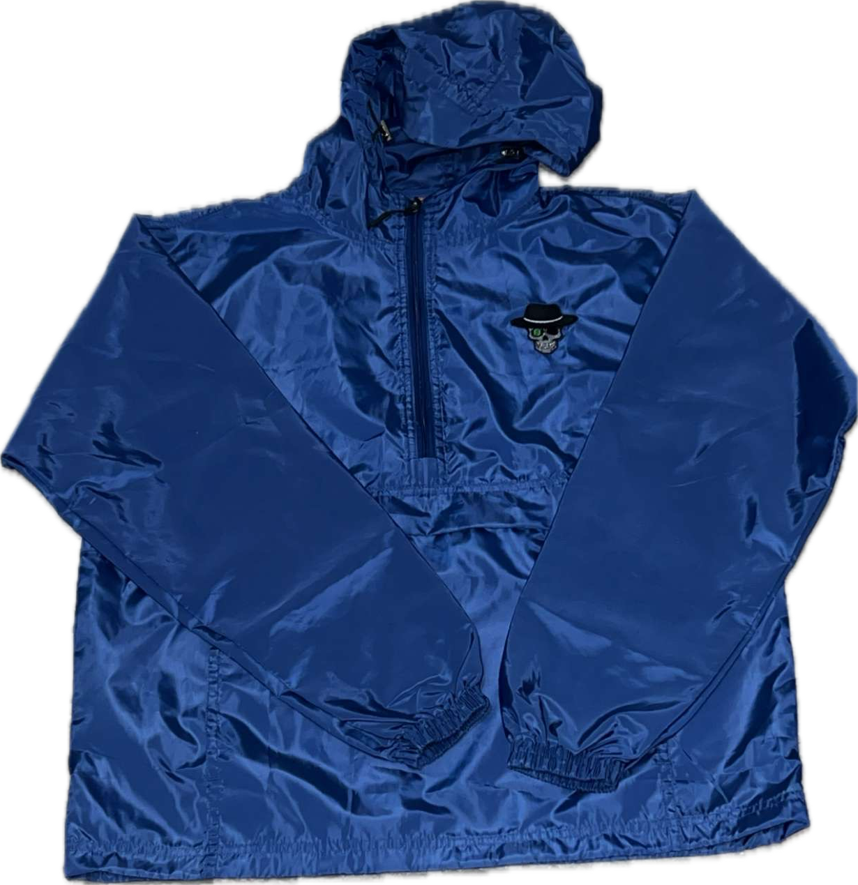 BoszVaibz Embroidered Logo Windbreaker