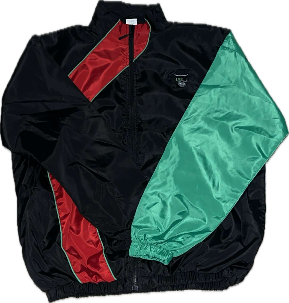 BoszVaibz Embroidered Logo Windbreaker