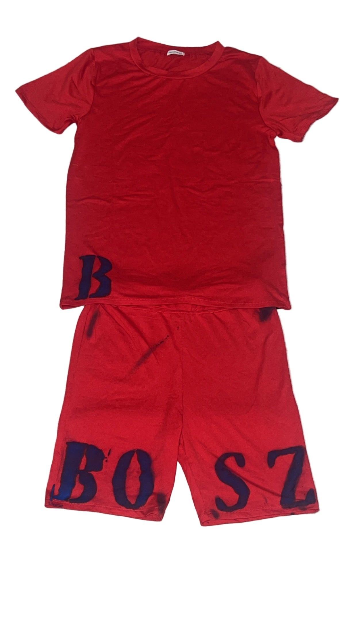 BoszVaibz spray painted Biker set