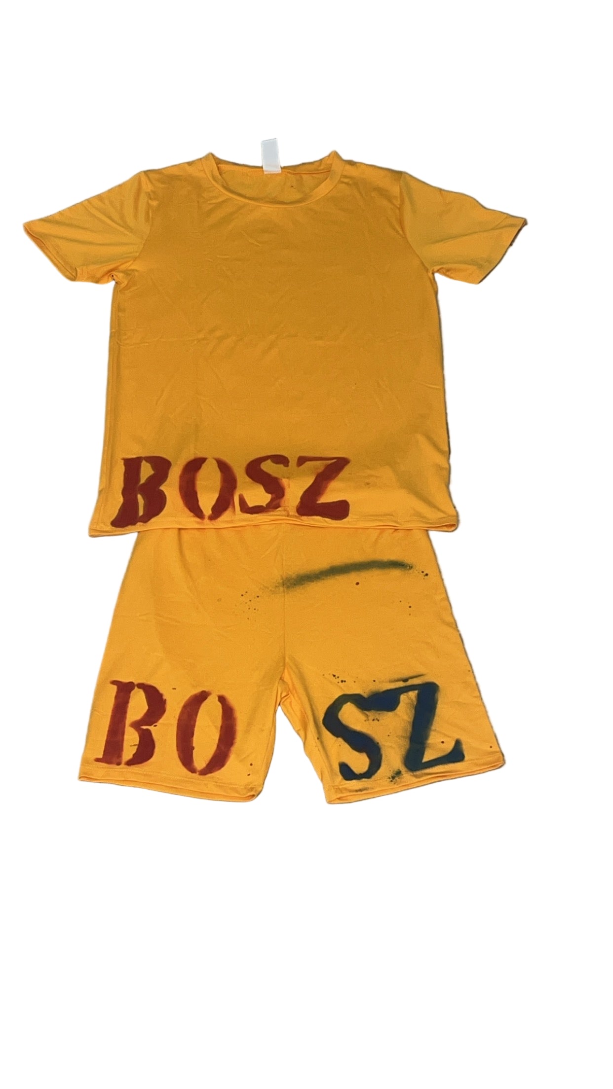 BoszVaibz spray painted Biker set
