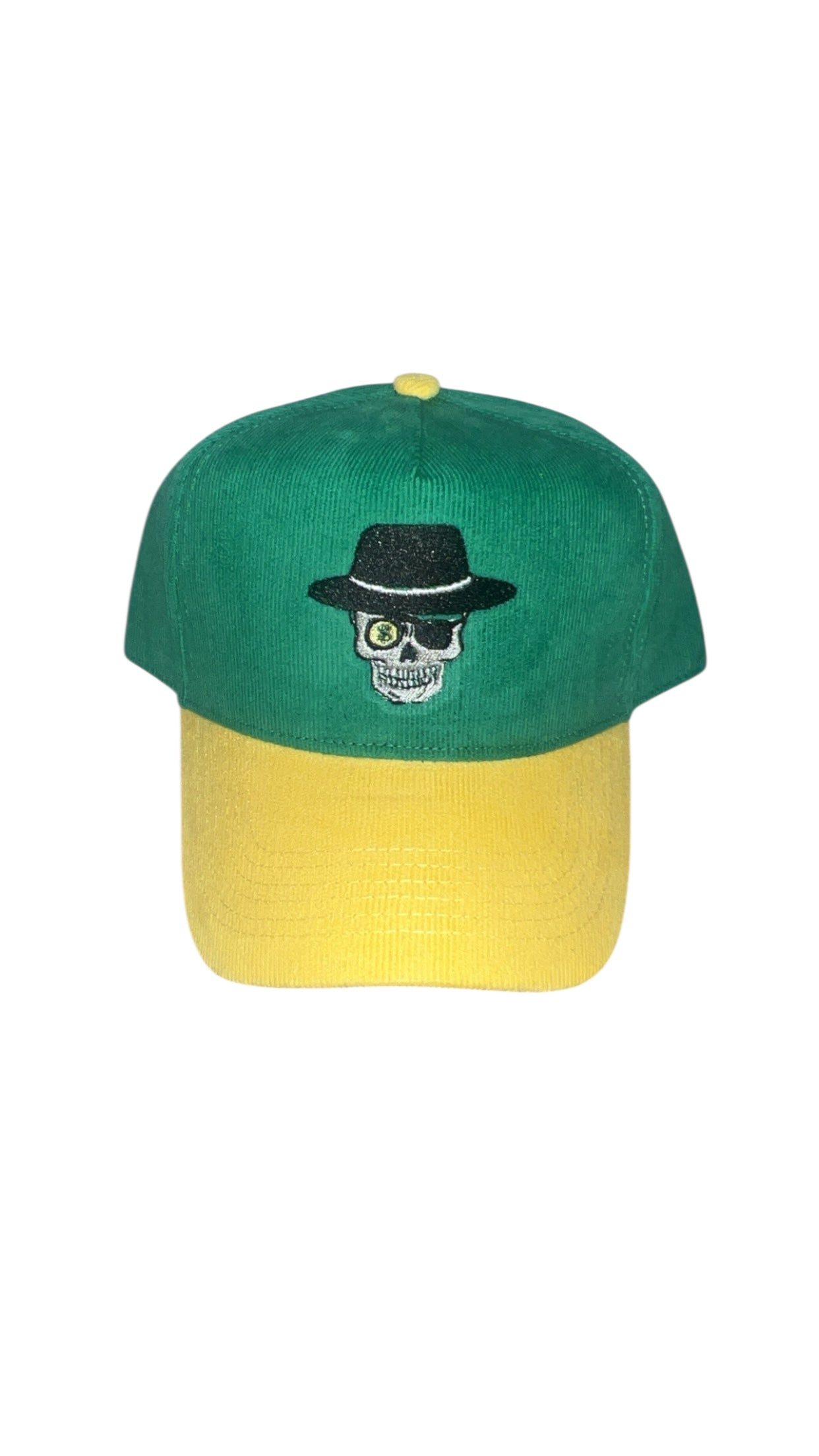 BoszVaibz embroidered logo corduroy hat