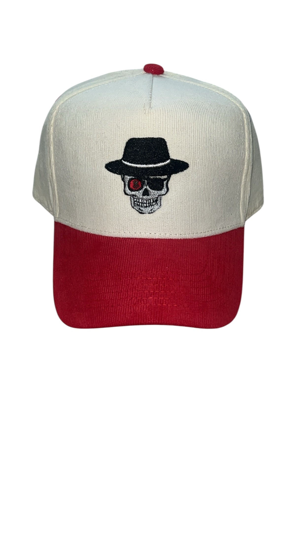 BoszVaibz embroidered logo corduroy hat